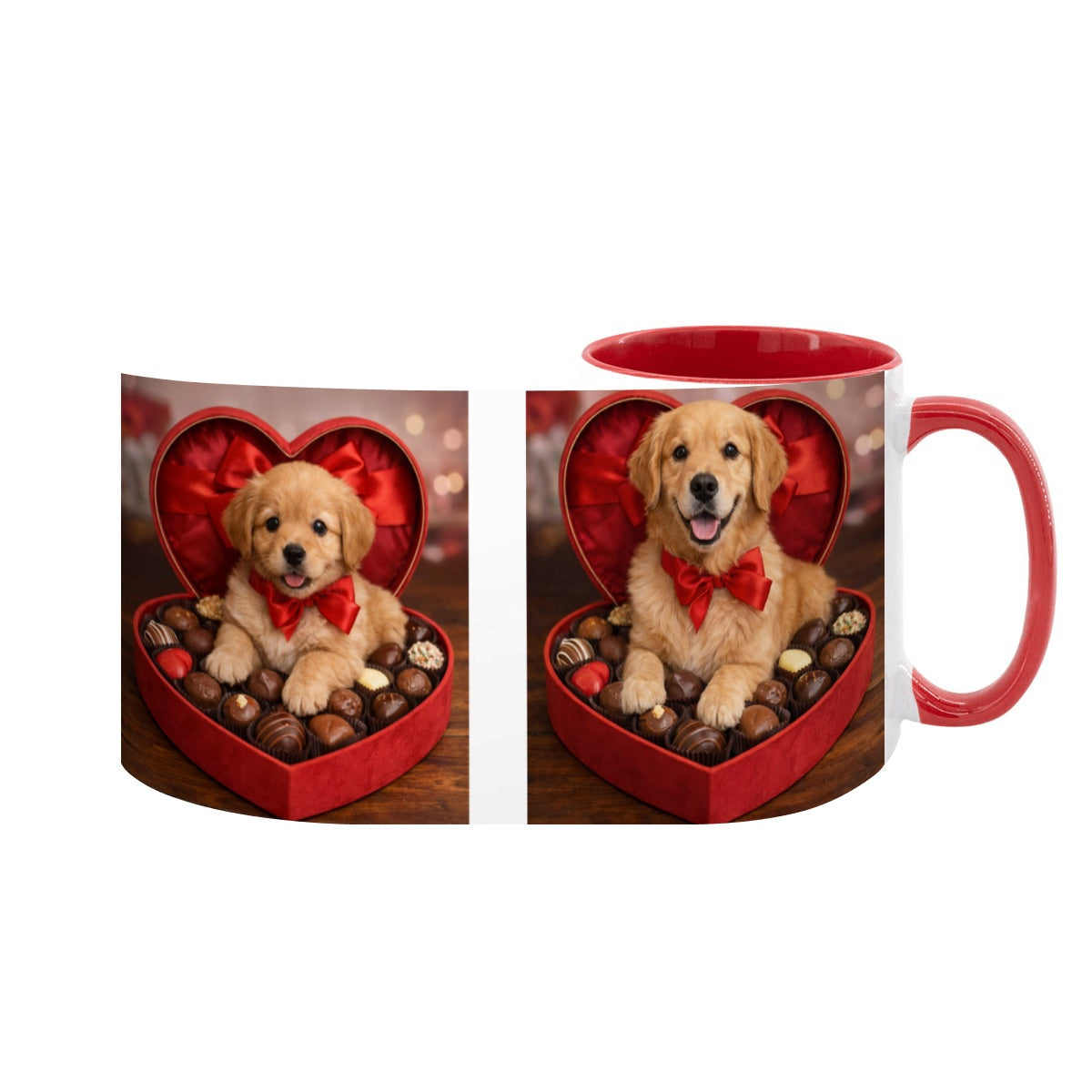 Custom Pet Art Mug -Made in USA-Fast Shipping (Add-On)