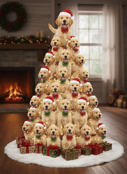 Custom Pet Puzzle - Your Pet, Turned Into a Star - Holidays