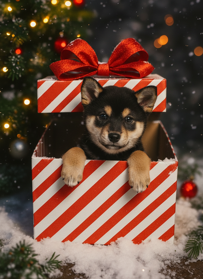 Custom Pet Puzzle - Your Pet, Turned Into a Star - Holidays