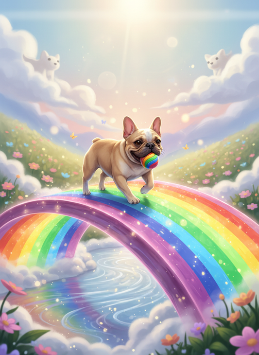 Custom Pet Puzzle - Your Pet, Turned Into a Star - Rainbow Bridge/Memorials