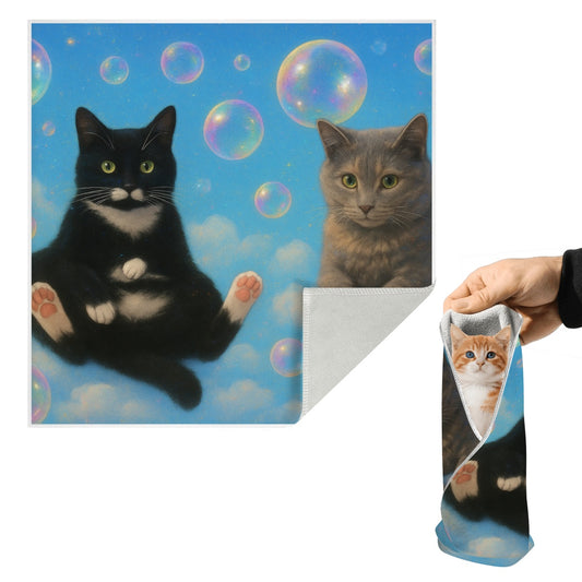 Customized cat grooming wrap product image