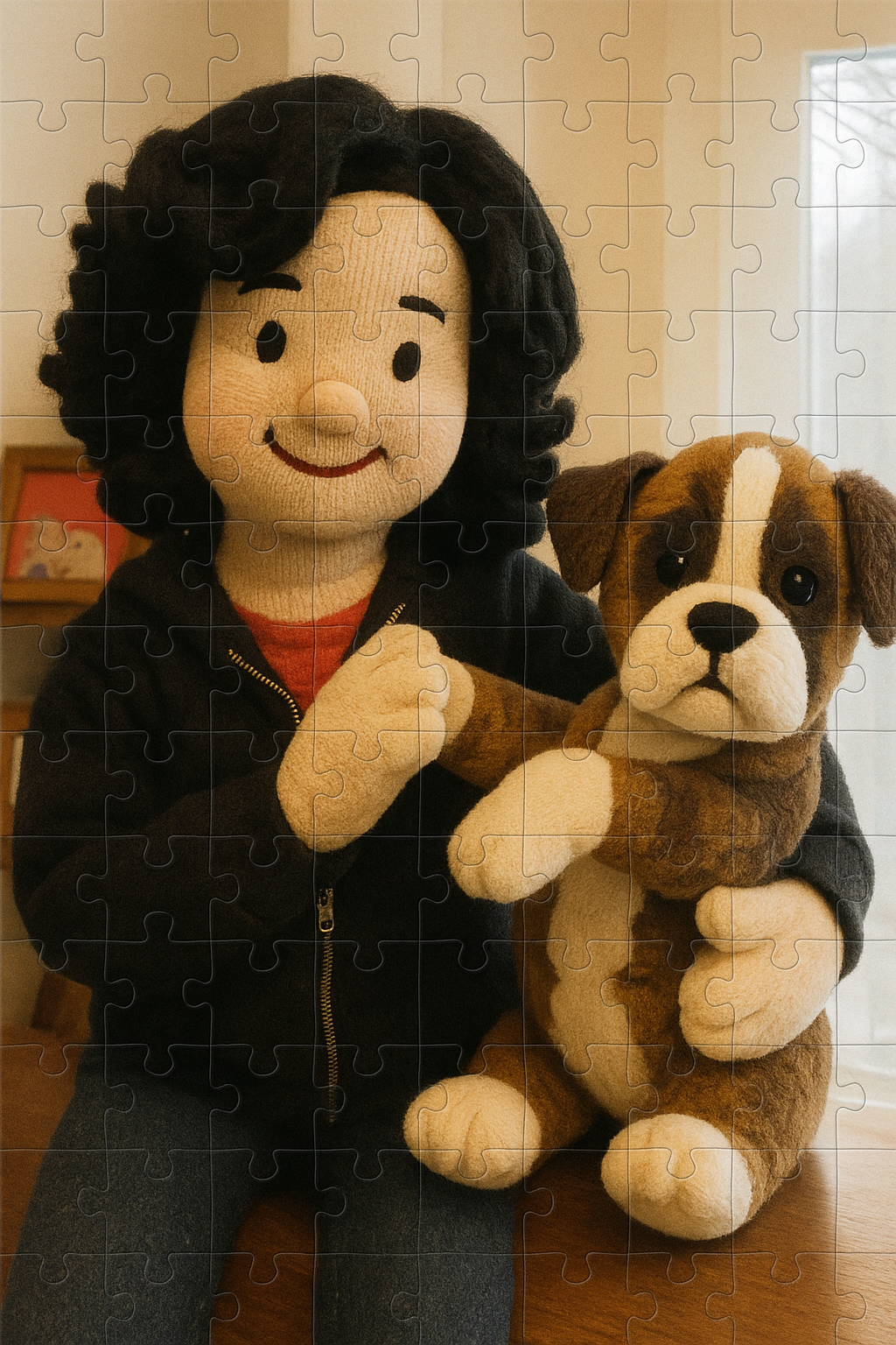 Custom Pet Puzzle - Your Pet, Turned Into a Star - Rainbow Bridge/Memorials