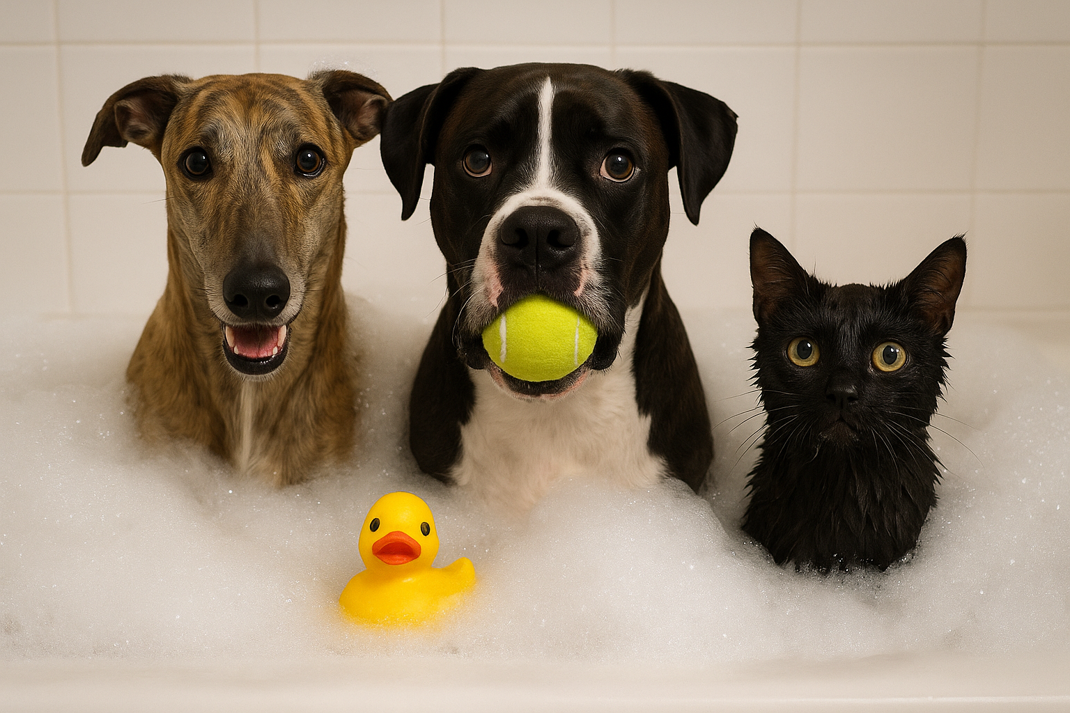 Digital pack of extra custom pet images created during design process- take 2.