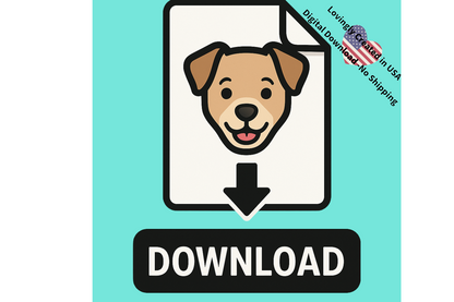 Custom Pet Artwork – Digital File Only (No Physical Item)